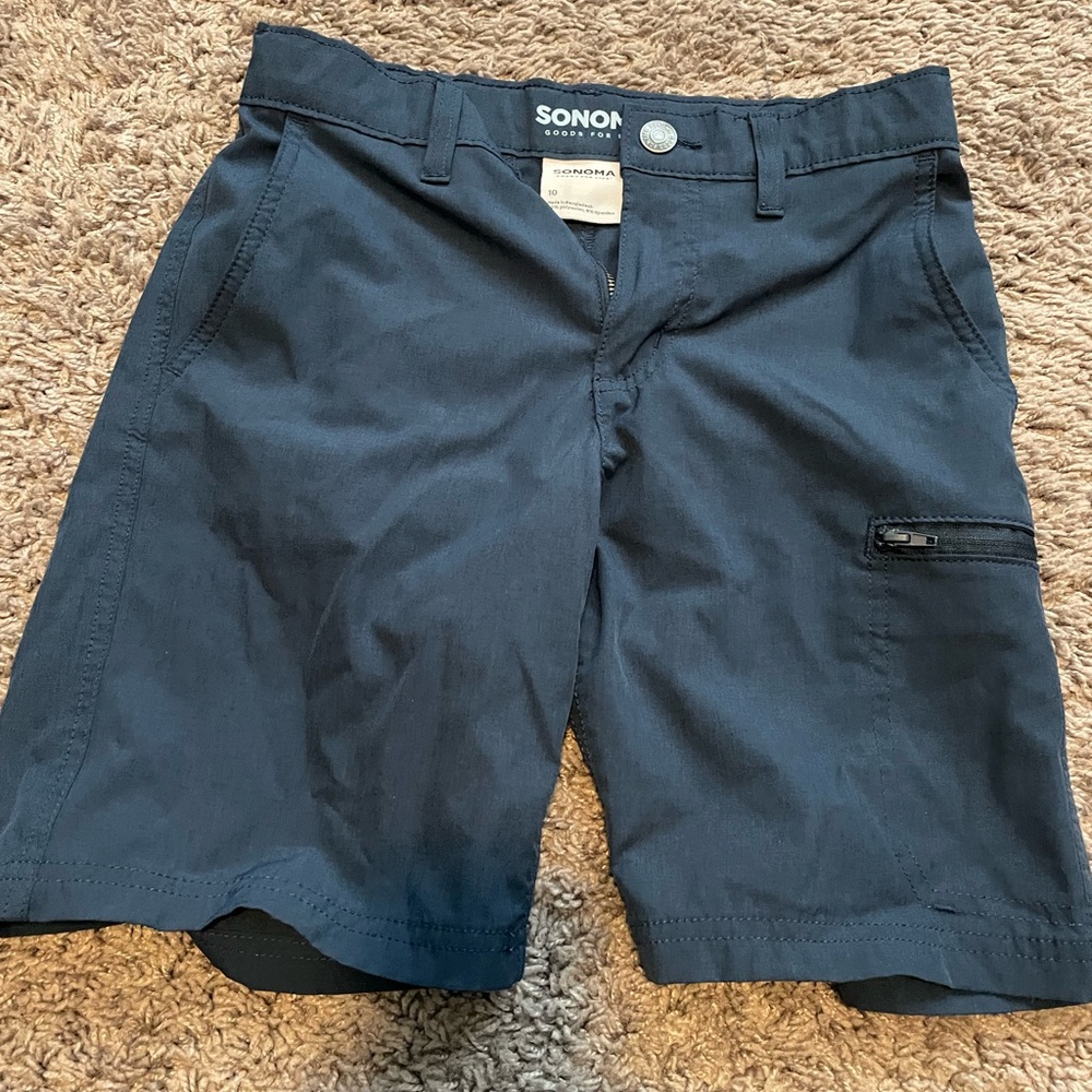 Boys Sonoma shorts navy size 10